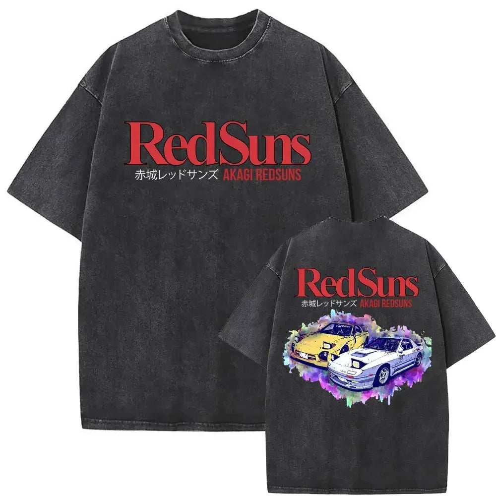 Original's JDM T-Shirt (Red Suns RX7)