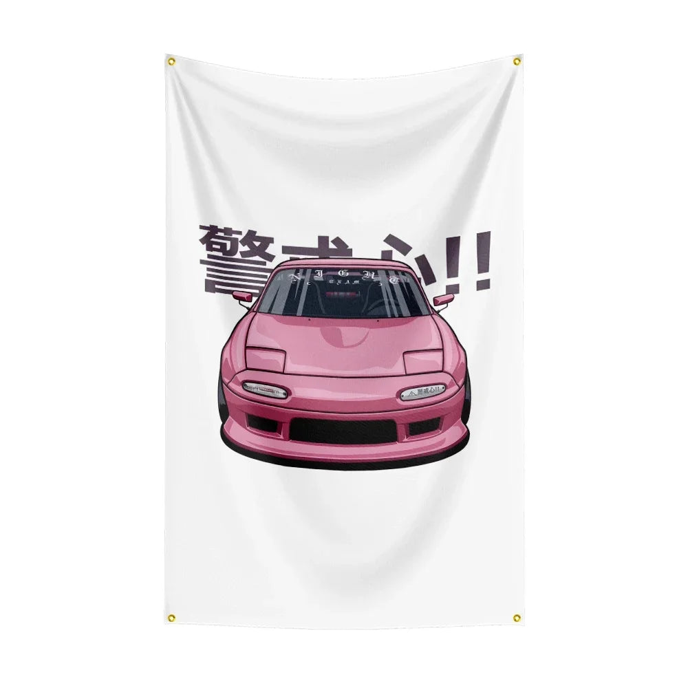 180sx Kanjo JDM Car Banner Flag