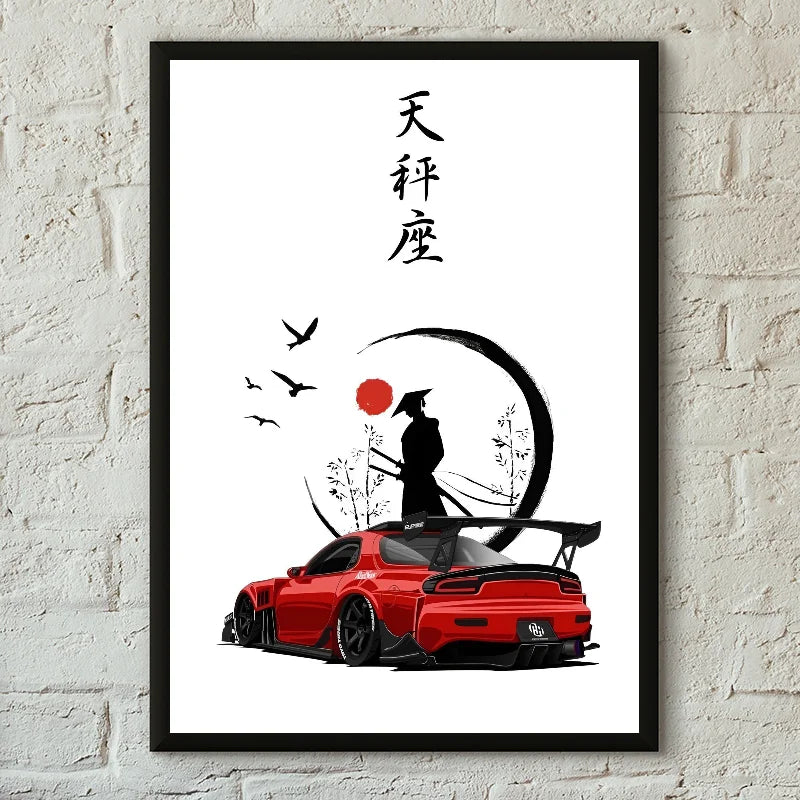 JDM Wall Art – Select from Multiple Variations