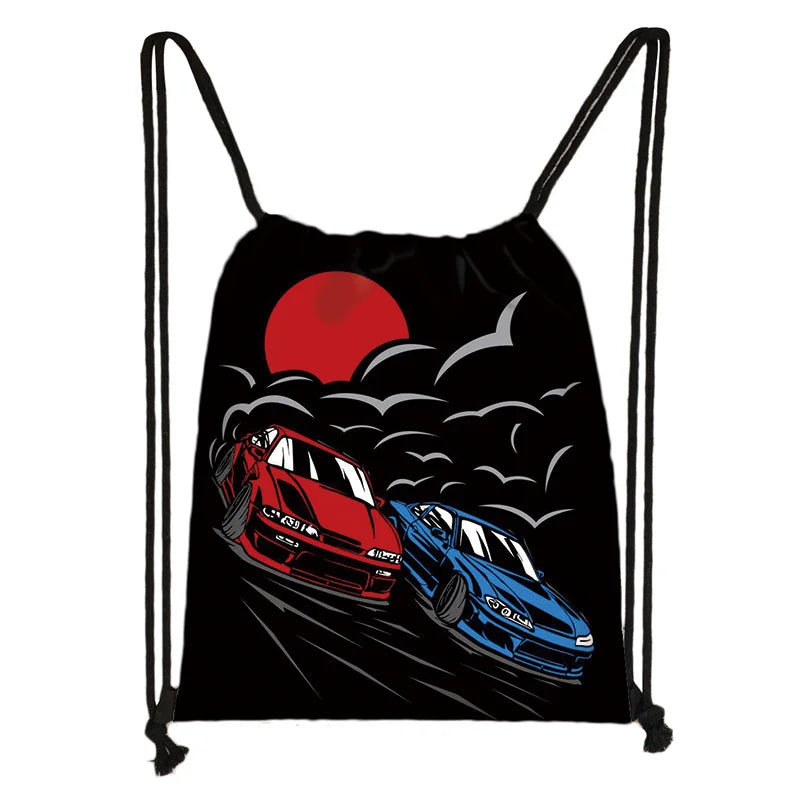 Nissan Silvia S15 JDM Racing Drawstring Bag