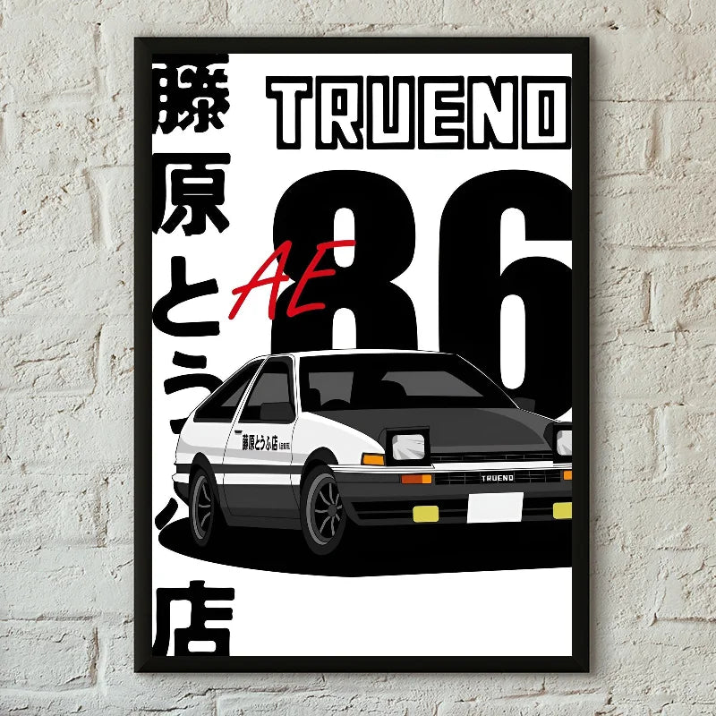 JDM Wall Art – Select from Multiple Variations