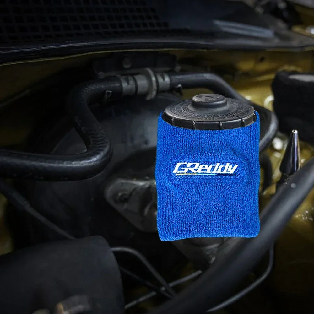 Oil Cover Sock JDM Greddy Racing (Blue)