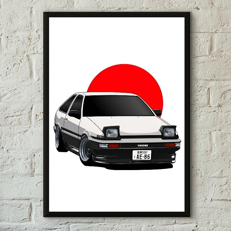 JDM Wall Art – Select from Multiple Variations