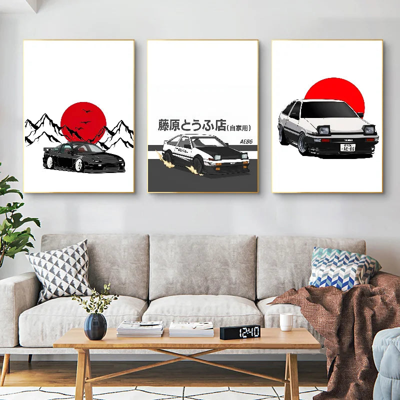 JDM Wall Art – Select from Multiple Variations