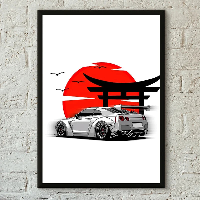 JDM Wall Art – Select from Multiple Variations