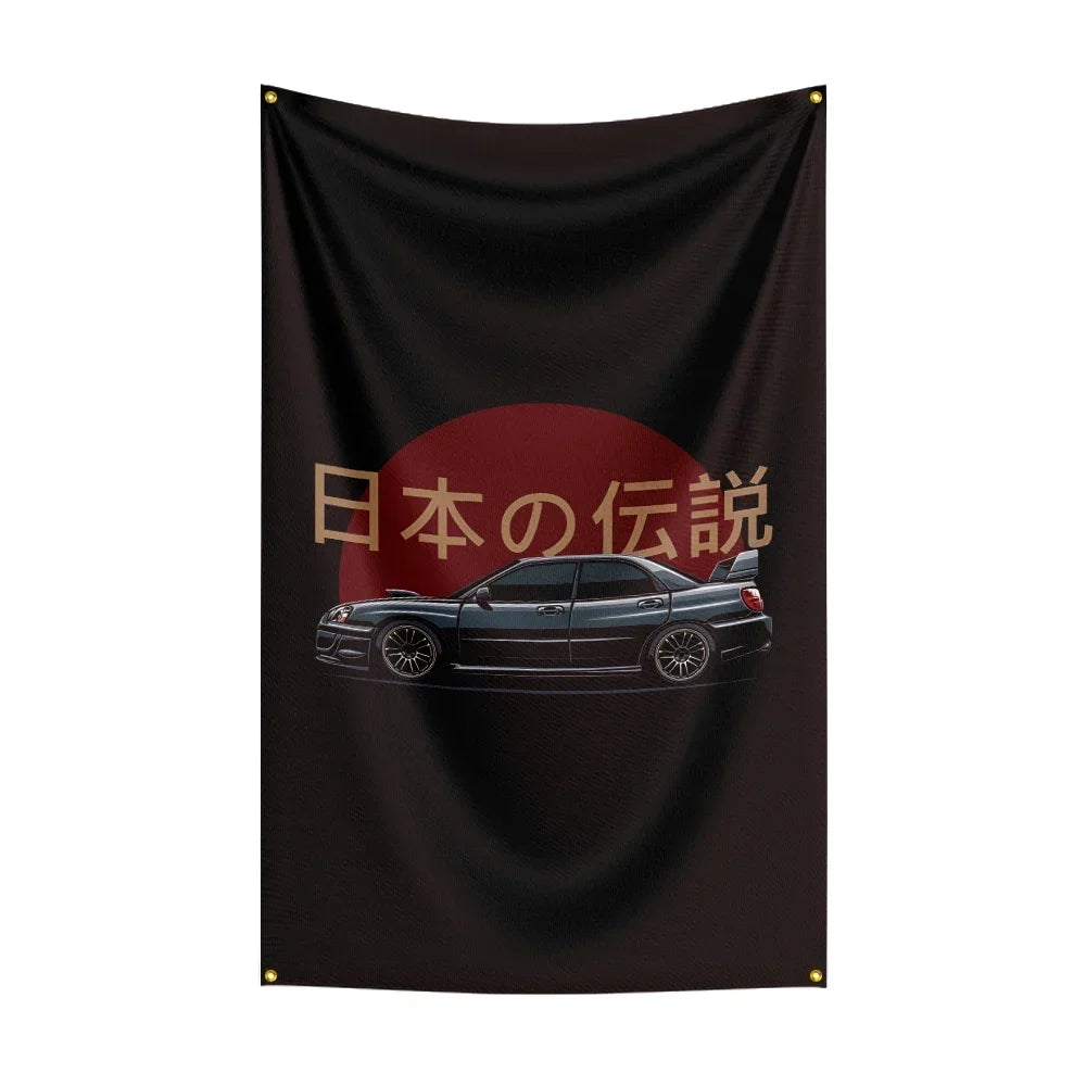 Subaru WRX JDM Car Banner Flag