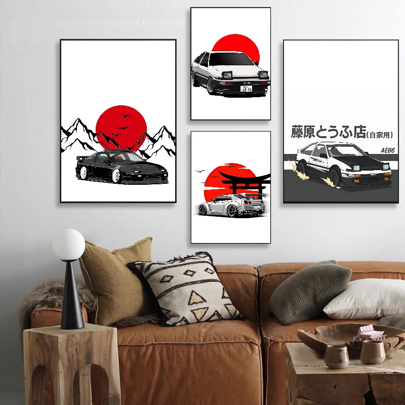 JDM Wall Art – Select from Multiple Variations