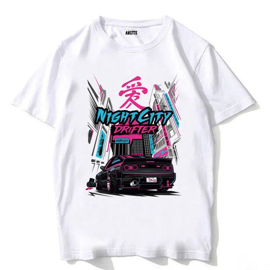 Nissan 180sx (Night City Drifter) JDM T-Shirt