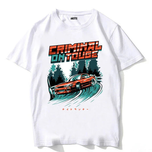 Nissan Silvia S13 (Criminal on Touge) JDM T-Shirt