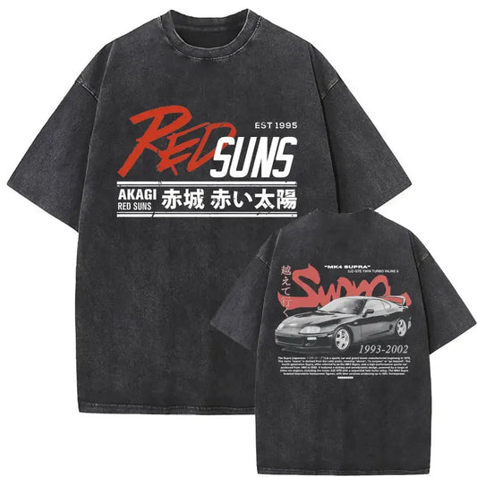 Original's JDM T-Shirt (Red Suns Supra)