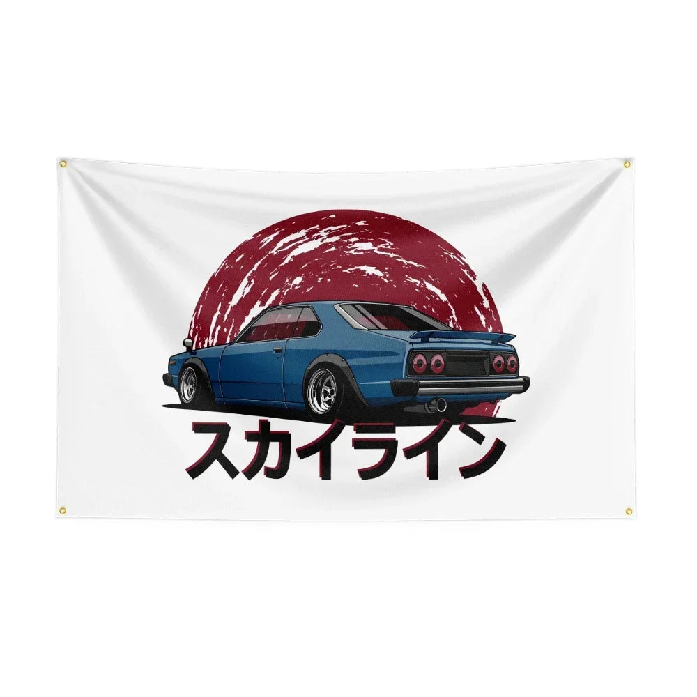 Celica MK1 JDM Car Banner Flag