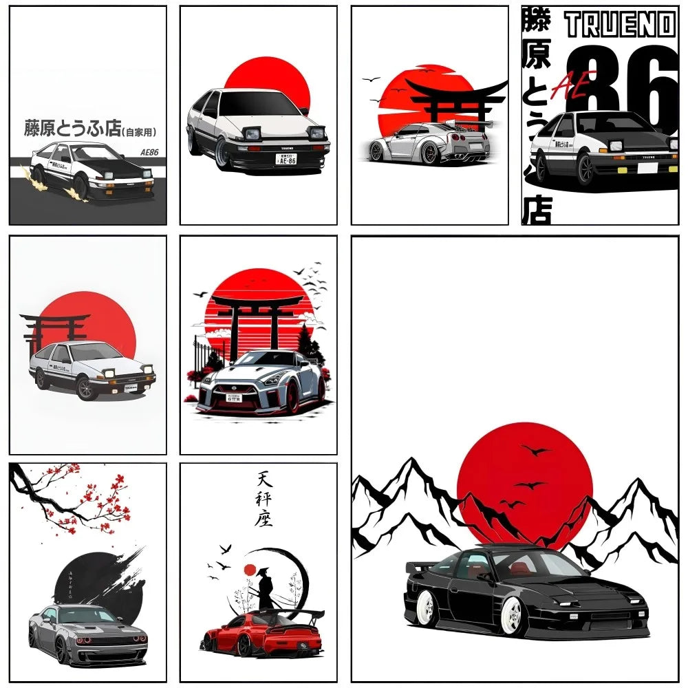 JDM Wall Art – Select from Multiple Variations