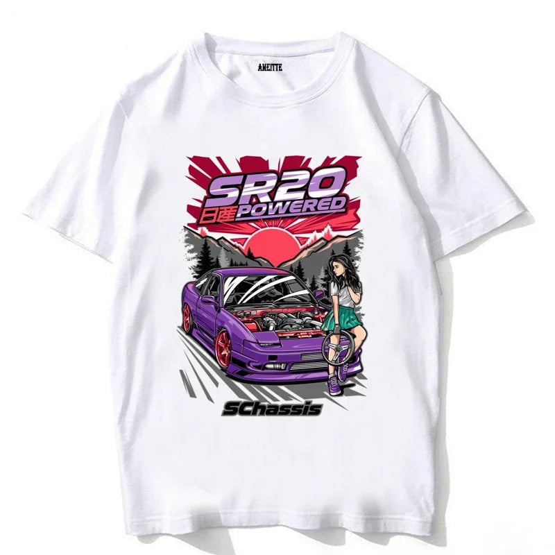 SR20 Powered Kouki Style JDM T-Shirt