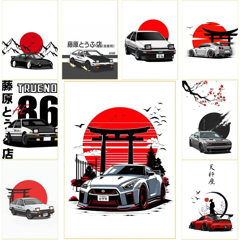 JDM Wall Art – Select from Multiple Variations