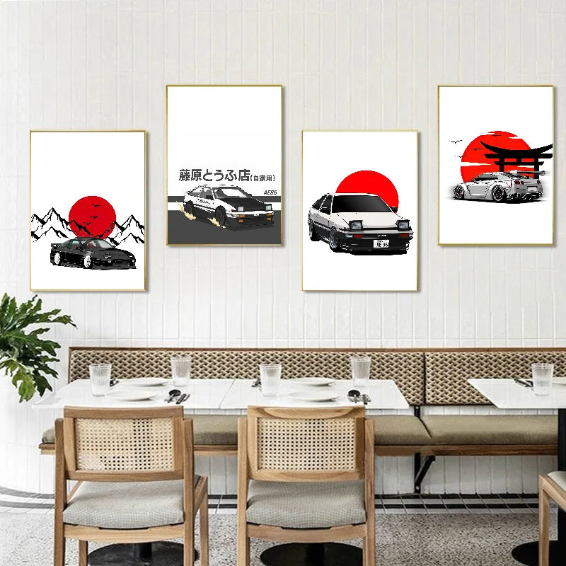 JDM Wall Art – Select from Multiple Variations