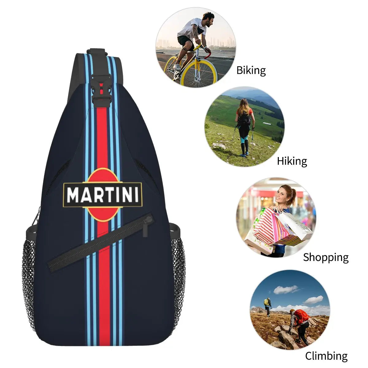 Martini Racing JDM Crossbody Backpack