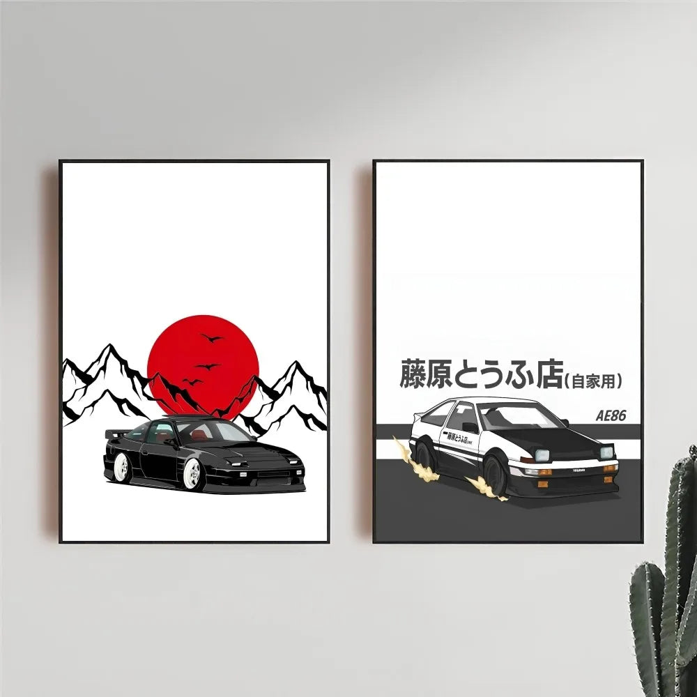 JDM Wall Art – Select from Multiple Variations