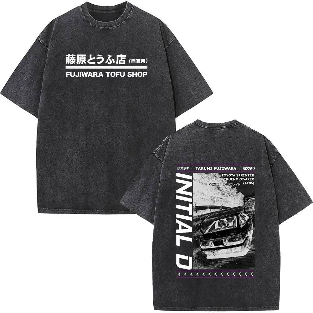 Original's JDM T-Shirt (Fujiwara Tofu Trueno Drift)