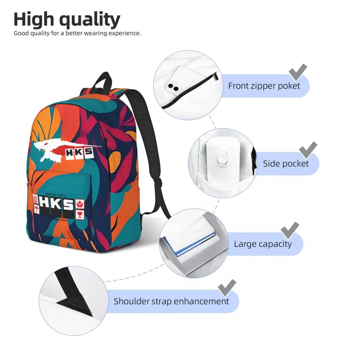 HKS Retro Backpack