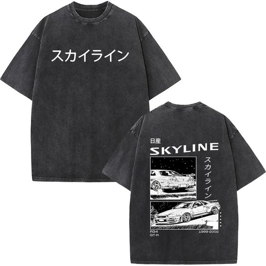 Original's JDM T-Shirt (GTR R-34 Skyline)